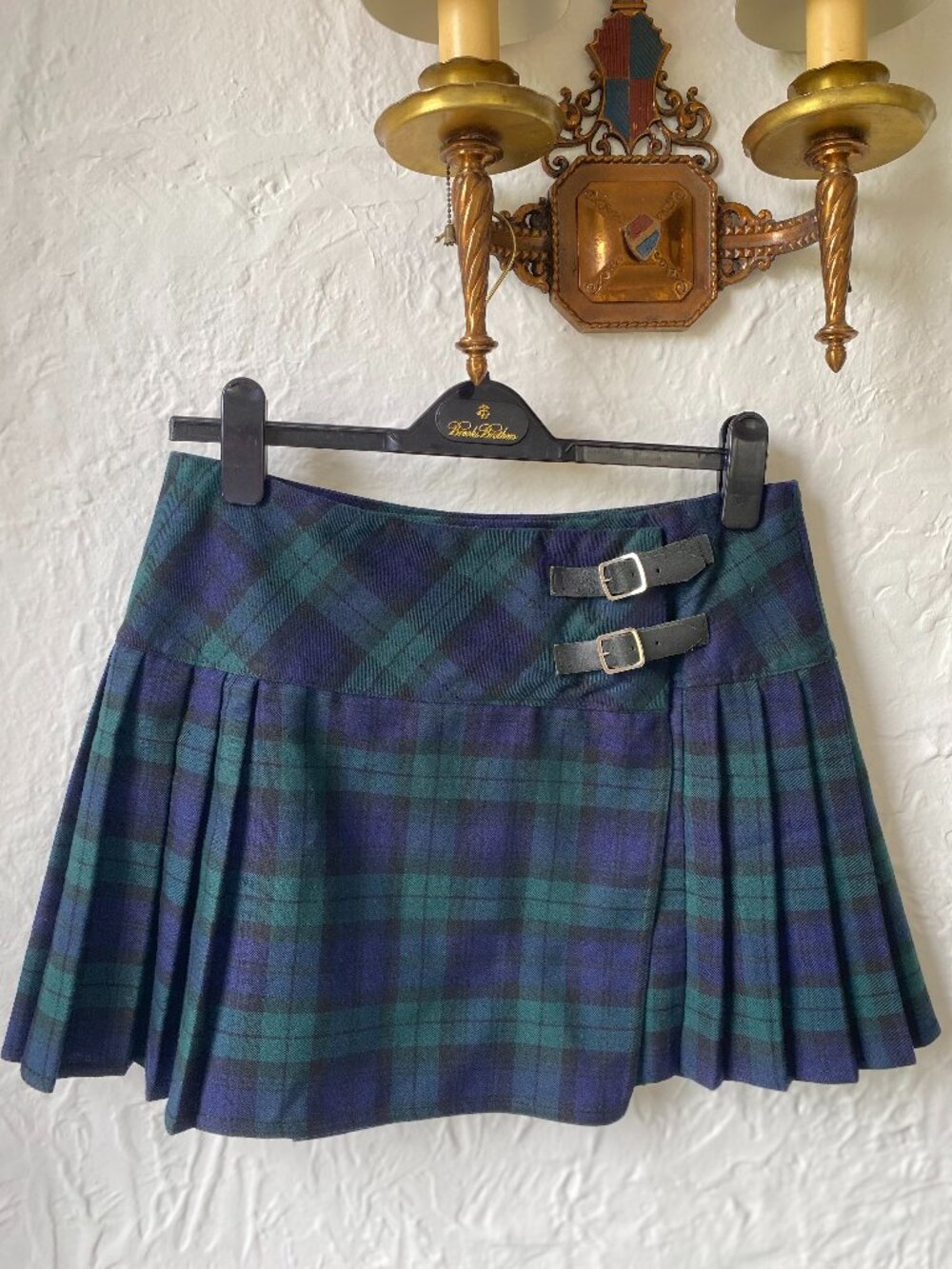 Black Watch Plaid Mini Kilt